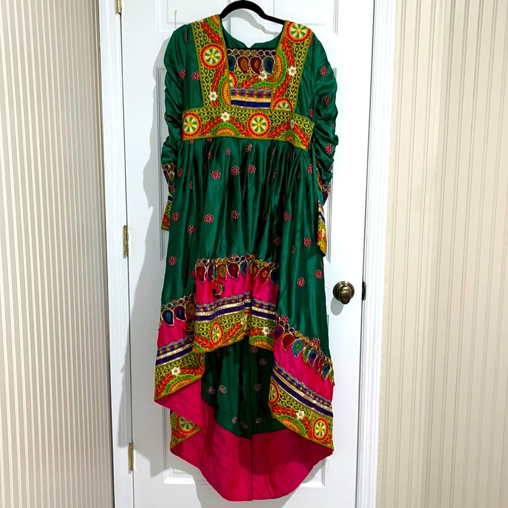 Ethnic afghan tribal 3 piece outfit